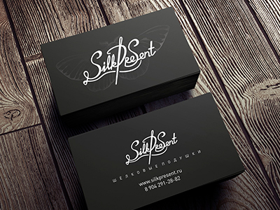 Фирменный стиль, разработка сайта SILKPRESENT