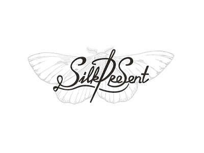 Фирменный стиль, разработка сайта SILKPRESENT